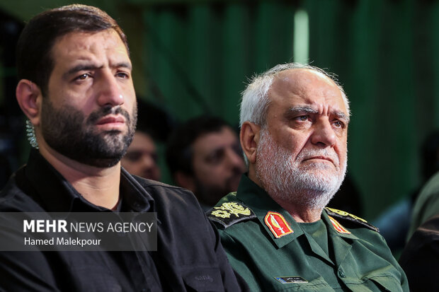 مراسم سیزدهمین سالگرد شهادت سردار شهید حسن طهرانی مقدم