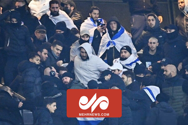Siyonist taraftarlar Paris'te dehşet saçtı Siyonist taraftarlar Paris'te dehşet saçtı