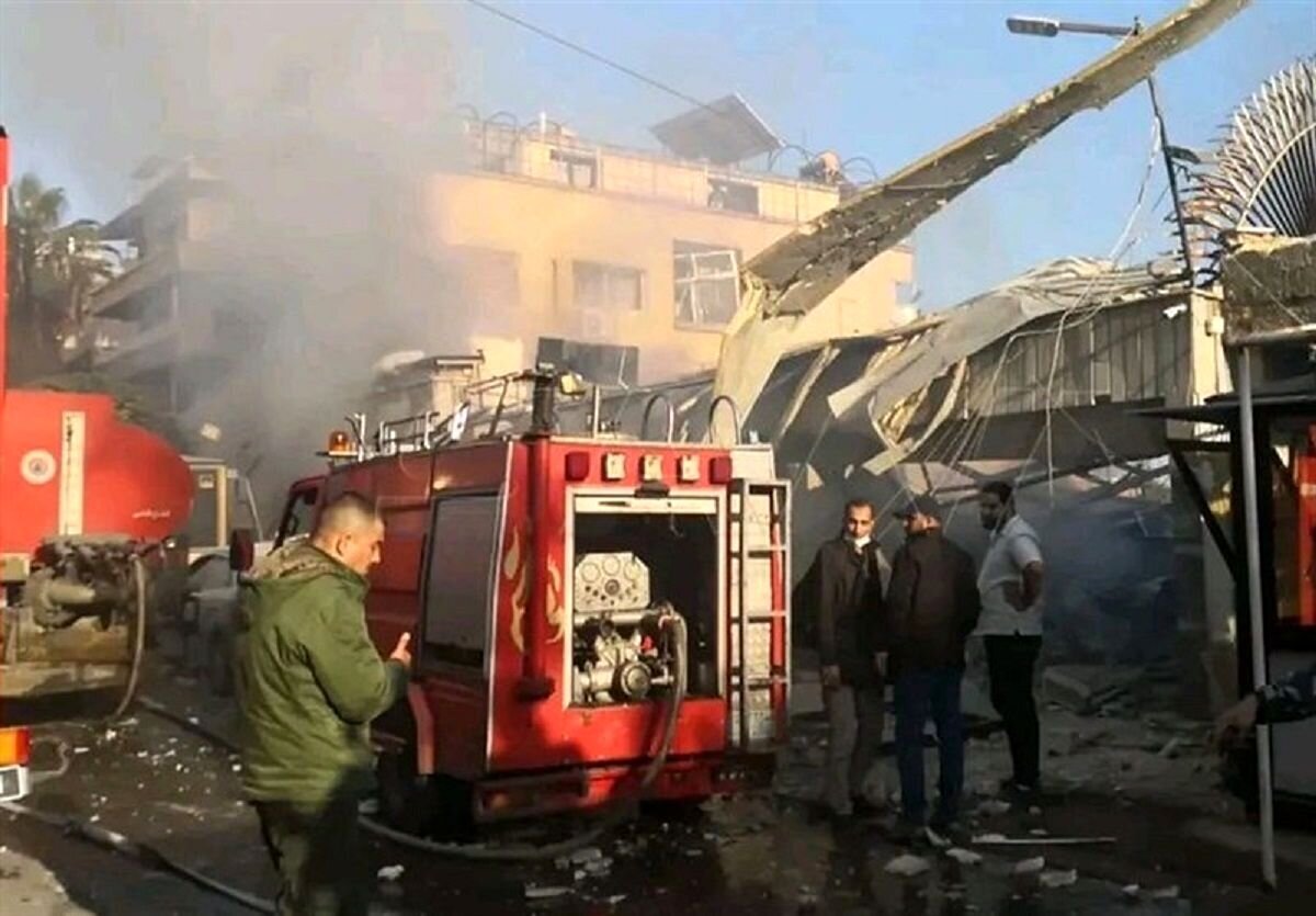Israeli attack on Islamic Jihad office
