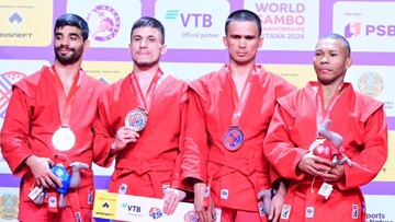 Banitaba wins silver at 2024 Blind SAMBO World Championships