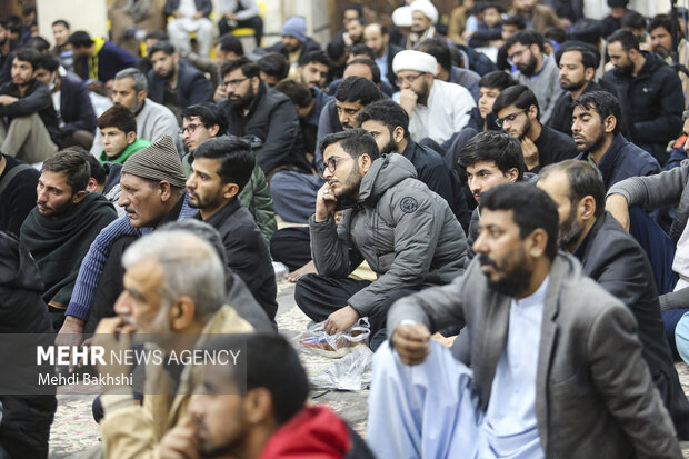 چهلم شهدای مقاومت از سوی مجلس وحدت مسلمین پاکستان در قم