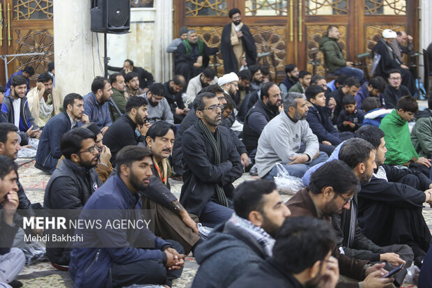 چهلم شهدای مقاومت از سوی مجلس وحدت مسلمین پاکستان در قم