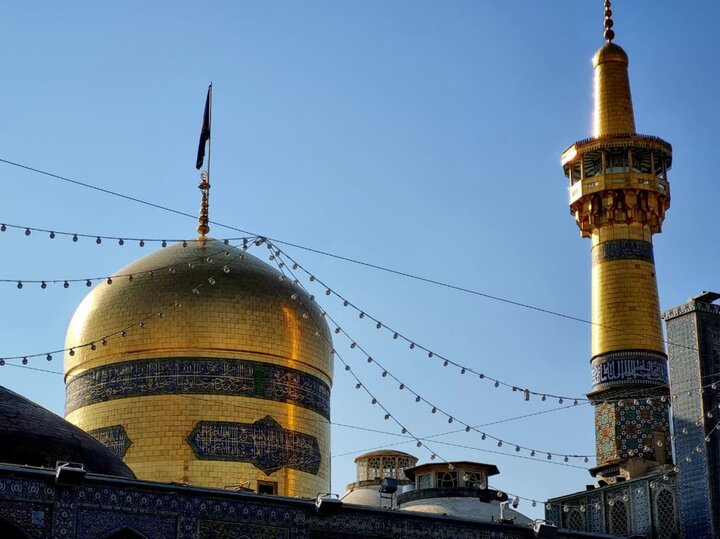 حال و هوای حرم مطهر امام رضا(ع) در ایام فاطمیه