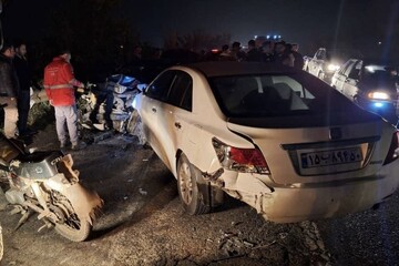 فوت ۳۵۳ نفر براثر تصادف در جاده های مازندران