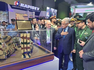 Iranian military delegation attends Pakistan's IDEAS 2024 Arms Exhibition