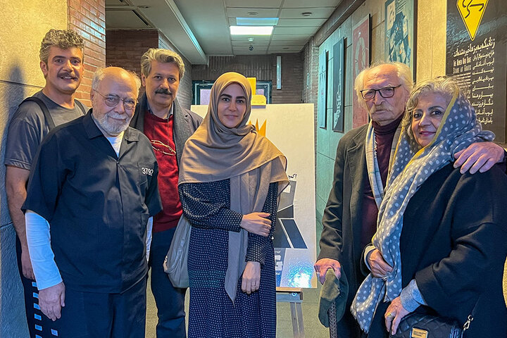 محمود دولتآبادی و نادره رضایی به تماشای «اکتینگ» نشستند