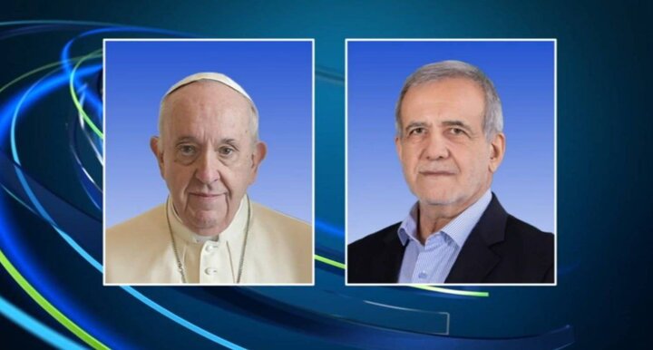 Pezeshkian pens message to Pope