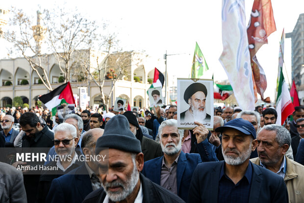 راهپیمایی ضدصهیونیستی «جمعه خشم» در مشهد