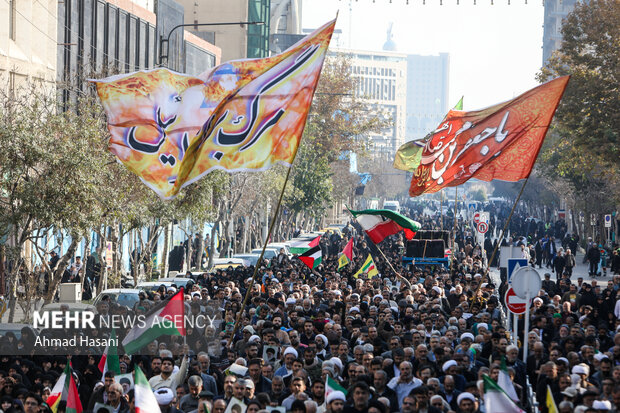 راهپیمایی ضدصهیونیستی «جمعه خشم» در مشهد