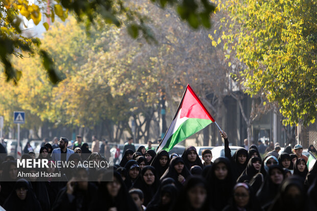 راهپیمایی ضدصهیونیستی «جمعه خشم» در مشهد