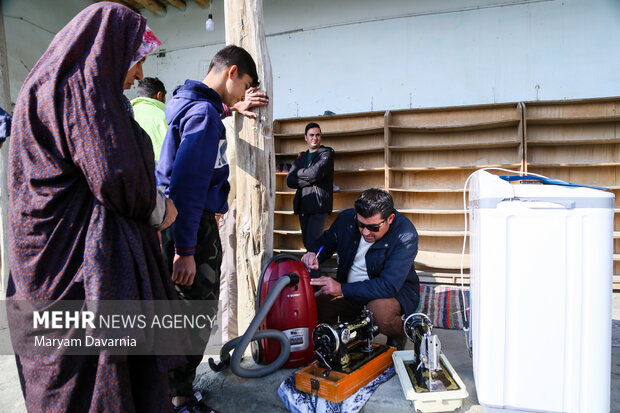 کاروان خدمت در روستای قَتلیش بجنورد