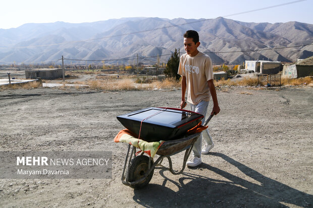 کاروان خدمت در روستای قَتلیش بجنورد