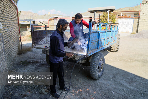 کاروان خدمت در روستای قَتلیش بجنورد