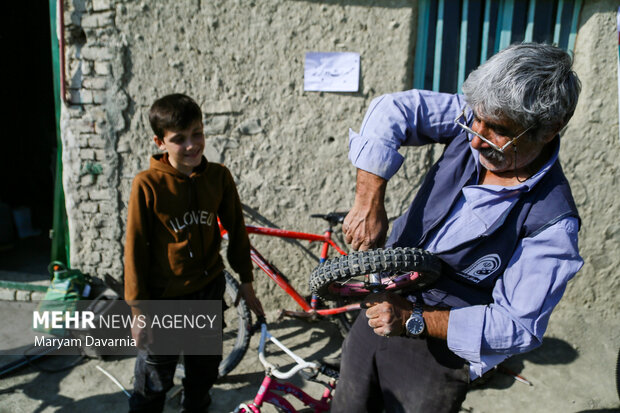 کاروان خدمت در روستای قَتلیش بجنورد