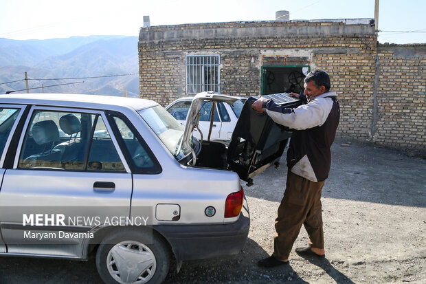 کاروان خدمت در روستای قَتلیش بجنورد