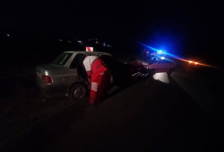 تصادف زنجیرهای در محور فولاد محله به دامغان ۳ مصدوم داشت