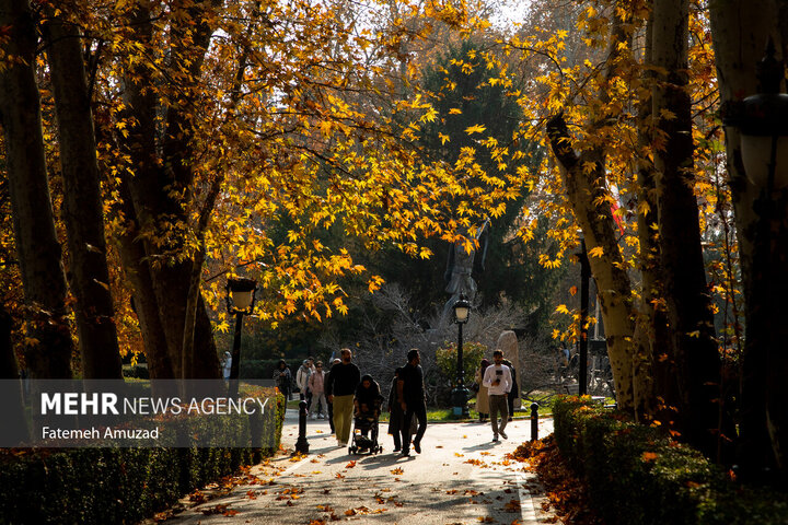 Tahran'dan sonbahar manzaraları