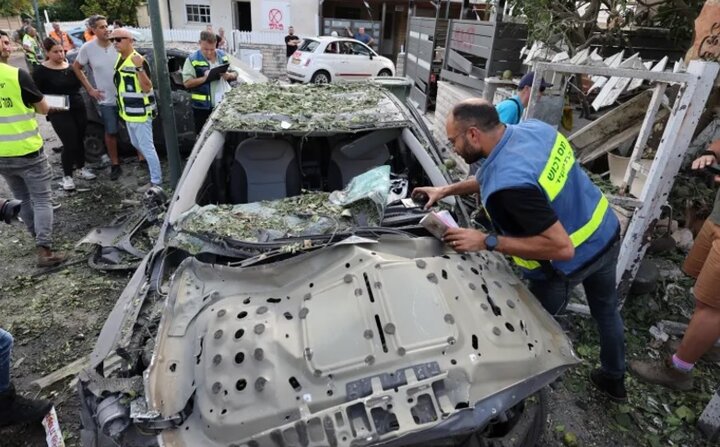 تل آویو: سرزمینهای اشغالی زیر آتش گسترده حزب الله قرار دارد
