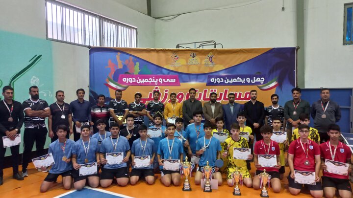 خانه اختصاصی تنیس دانشآموزی در بوشهر افتتاح شد