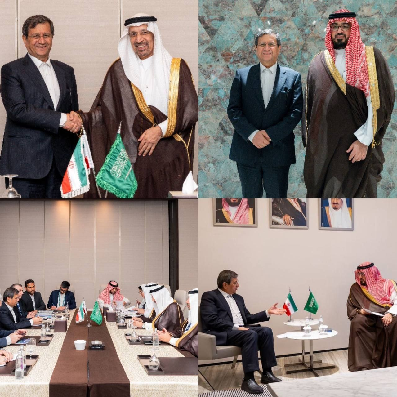 دو دیدار مهم همتی با وزرای اقتصاد و سرمایه گذاری عربستان