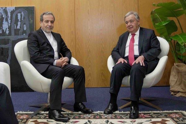 Irakçi, Guterres ile bölgeyi görüştü Irakçi, Guterres ile bölgeyi görüştü