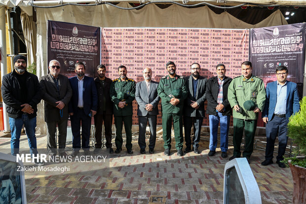 آئین افتتاحیه نوزدهمین جشنواره بین‌المللی تئاتر مقاومت در کرمان