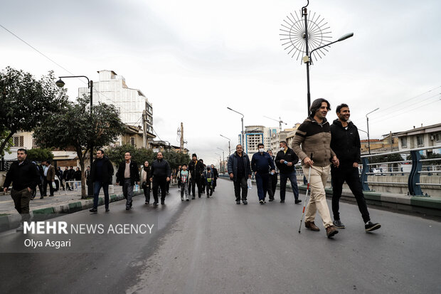 همایش بزرگ پیاده روی خانوادگی در گرگان