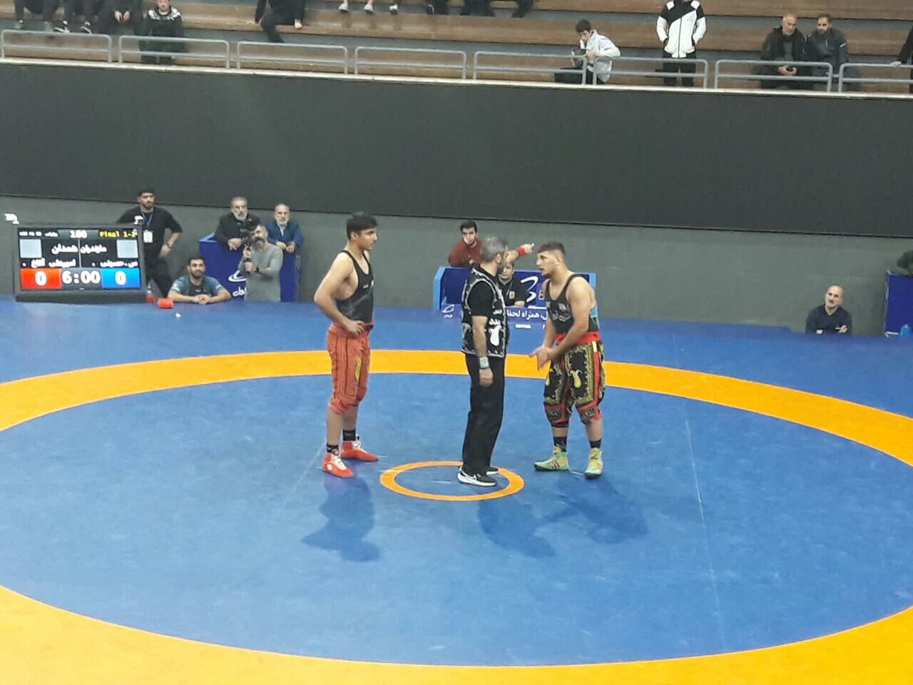 کسب مقام سومی در مسابقات قهرمانی زورخانهای توسط ورزشکار همدانی