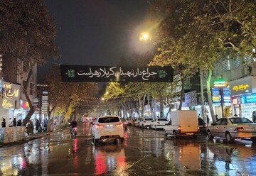 بارش برف در بجنورد ادامه دارد