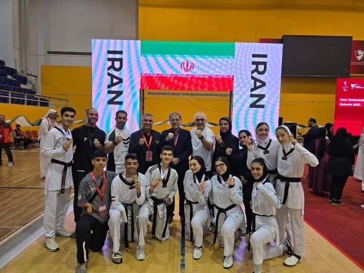 Iran grabs 8 medals in World Para Taekwondo Championship