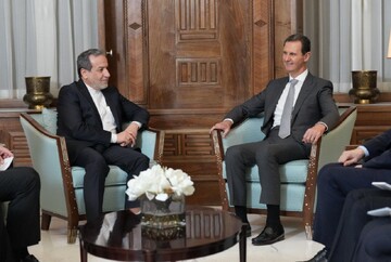 Araghchi-Bashar al-Assad