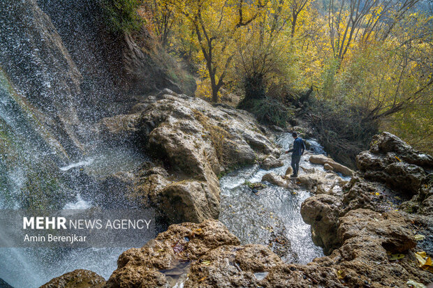 پاییز، لابلای درختان گردوی روستای دشتک