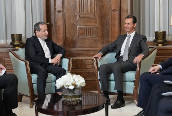 I conveyed Iran's message of support to Bashar َAssad