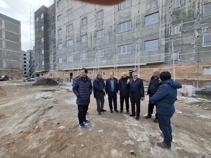 گازرسانی به پروژه ۸۰ واحدی اقدام ملی مسکن خلخال انجام میشود