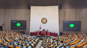 S. Korean parliament rejects martial law in S Korea