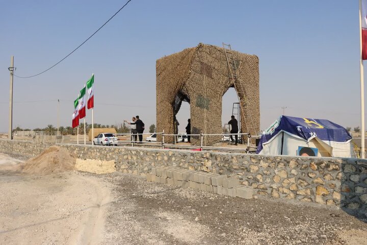 راه دسترسی به یادمان شهدای گمنام «زایر عباسی» مناسب‌سازی شود