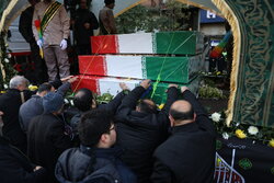 Funeral ceremony of 100 Unknown Martyrs in Tehran