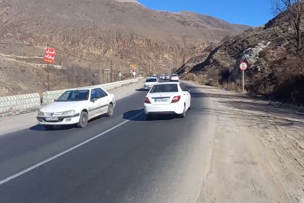 بارش برف و باران در جادههای 5 استان کشور