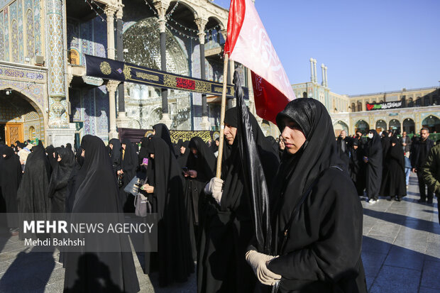 تشییع سه شهید گمنام در قم