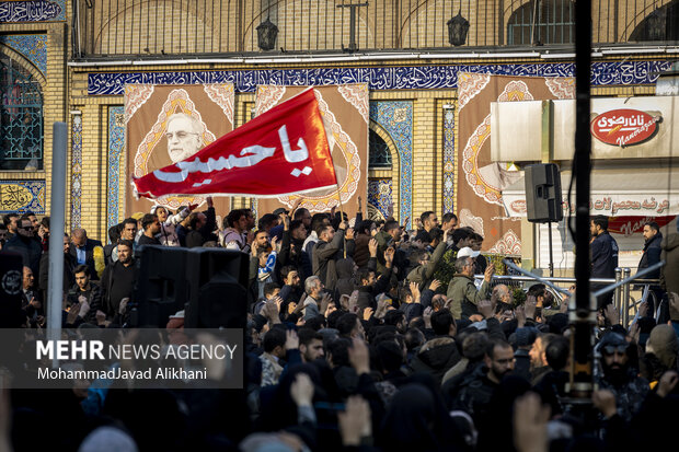 مراسم عزاداری دهه دوم فاطمیه در امامزاده صالح (ع)