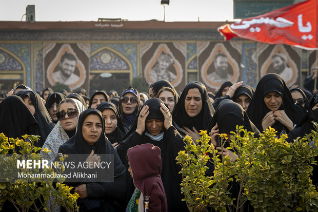 مراسم عزاداری دهه دوم فاطمیه در امامزاده صالح (ع)