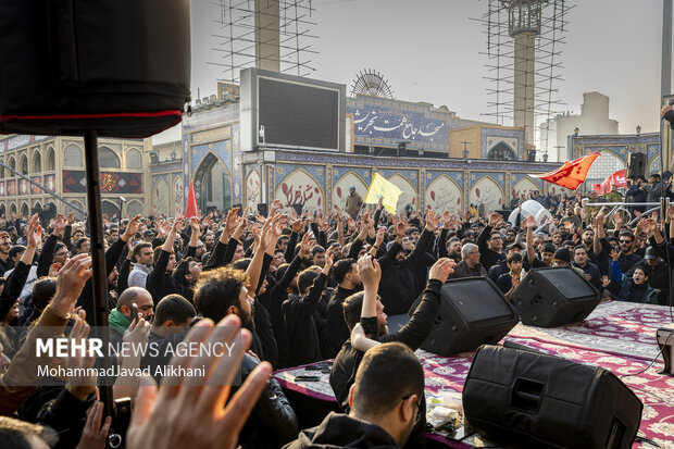 مراسم عزاداری دهه دوم فاطمیه در امامزاده صالح (ع)