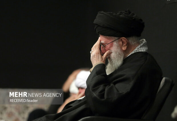 Leader at mourning session for prophet's daughter