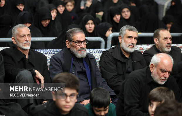 Leader at mourning session for prophet's daughter