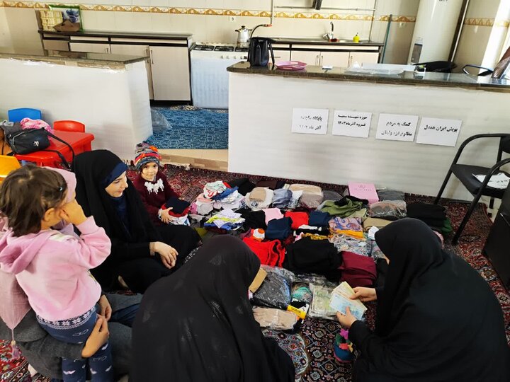 کودکان قروهای به پویش ایران همدل پیوستند