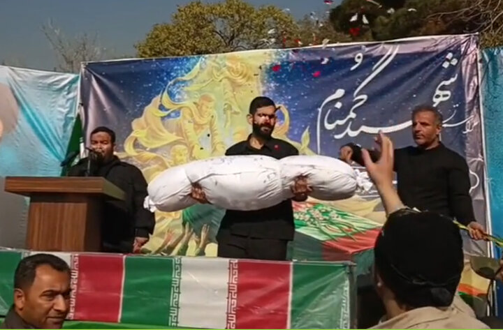 شهید 18 ساله در اردوگاه الزهراء تشییع شد