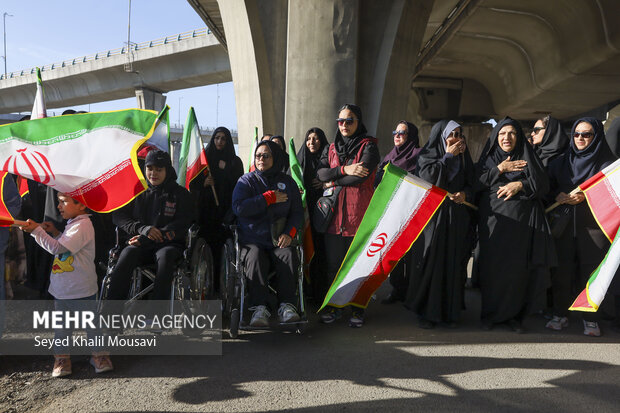 تشییع پیکر شهید گمنام در اداره کل ورزش و جوانان خوزستان