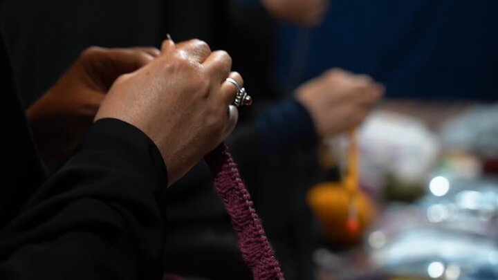 «رج به رج» همدلی بانوان بروجردی با جبهه مقاومت