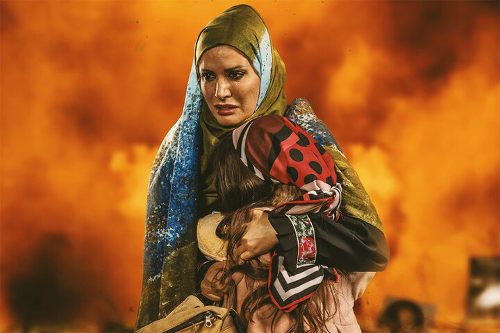 آنماری سلامه در نمایش میدانی «ساعر ۵»