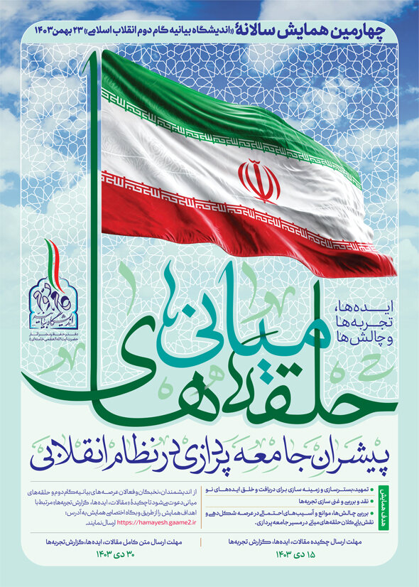 فراخوان همایش علمی «حلقههای میانی؛ پیشران جامعه پردازی در نظام انقلابی» فراخوان همایش علمی «حلقههای میانی؛ پیشران جامعه پردازی در نظام انقلابی»